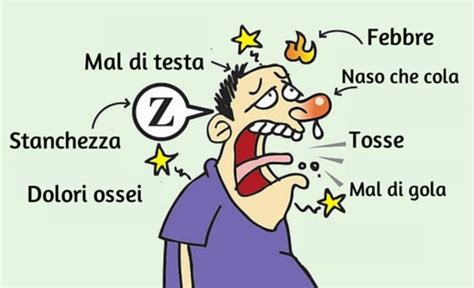 sintomi influenzali di questi giorni.